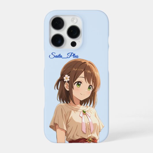 47_Plus – Anime Character Series iPhone Hoesje (Achterkant)