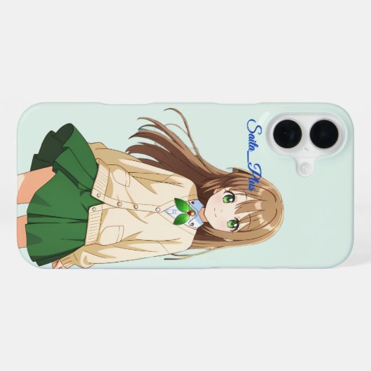 47_Plus – Anime Character Series iPhone Hoesje (Achterkant horizontaal)