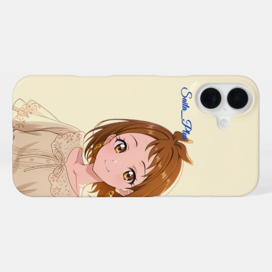 47_Plus – Anime Character Series iPhone Hoesje (Achterkant horizontaal)