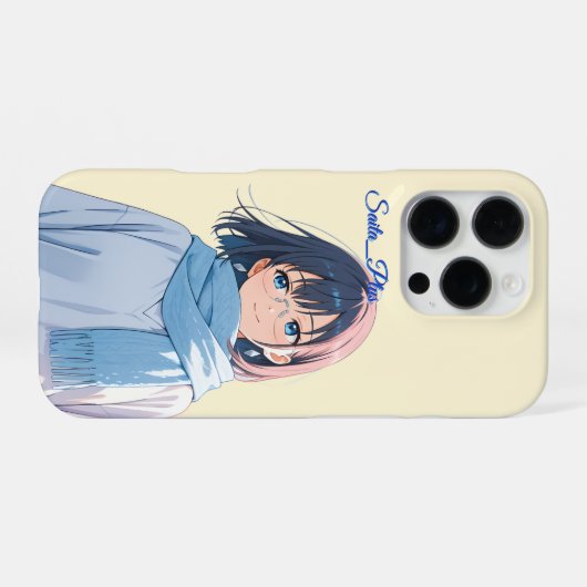 47_Plus – Anime Character Series iPhone Hoesje (Achterkant horizontaal)