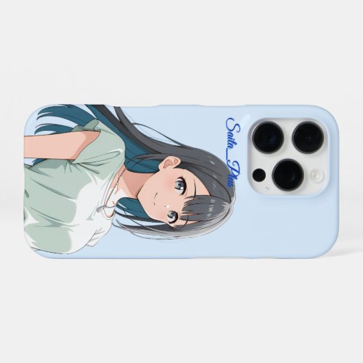 47_Plus – Anime Character Series iPhone Hoesje (Achterkant horizontaal)