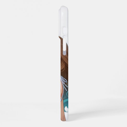 47_Plus – Anime Character Series iPhone Hoesje (Linkerkant)