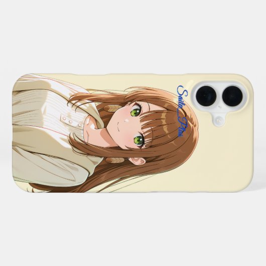 47_Plus – Anime Character Series iPhone Hoesje (Achterkant horizontaal)