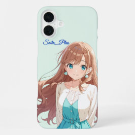 47_Plus – Anime Character Series iPhone 16 Plus Hoesje