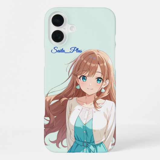 47_Plus – Anime Character Series iPhone Hoesje (Achterkant)