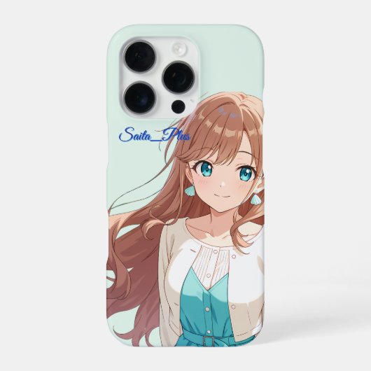 47_Plus – Anime Character Series iPhone Hoesje (Achterkant)