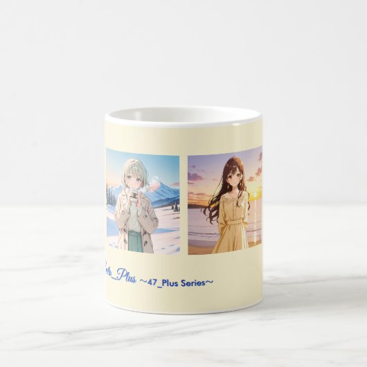 47_Plus – Anime Character Series Koffiemok (Center)