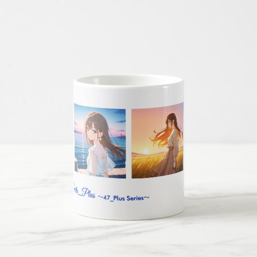 47_Plus – Anime Character Series Koffiemok (Center)