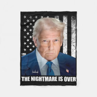 47 President Donald Trump De verschrikkelijke nach Fleece Deken