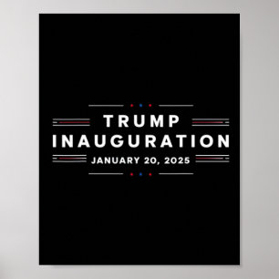 47 President Donald Trump Inauguratiedag 2025 8 Poster
