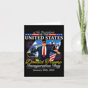 47 President Donald Trump Inauguratiedag 2025 ME Kaart