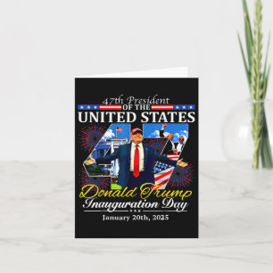 47 President Donald Trump Inauguratiedag 2025 ME Kaart