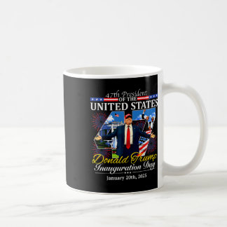 47 President Donald Trump Inauguratiedag 2025 ME Koffiemok