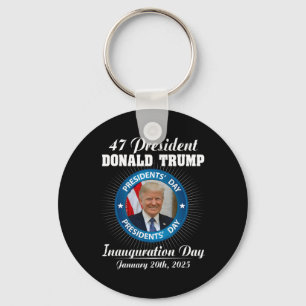 47 President Donald Trump Inauguratiedag 2025 ME Sleutelhanger