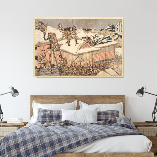 47 ronin A Treasury of Loyalty Canvas Afdruk (Insitu (Slaapkamer))