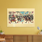 47 ronin The Loyal Samurai Canvas Afdruk (Insitu (Woonkamer))