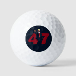 47 TRUMP 2024 GOLFBALLEN