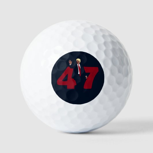 47 TRUMP 2024 GOLFBALLEN (Voorkant)