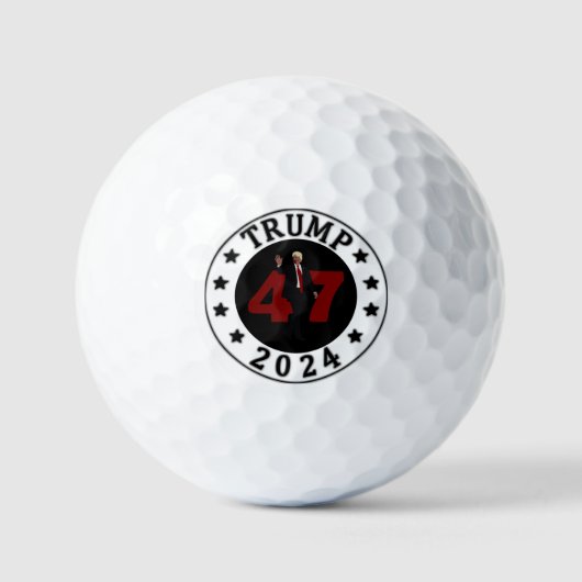 47 TRUMP 2024 GOLFBALLEN (Voorkant)