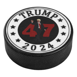 47 TRUMP 2024 HOCKEY PUCK