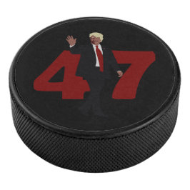 47 TRUMP 2024 HOCKEY PUCK