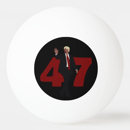 47 TRUMP 2024 PINGPONGBAL (Voorkant)