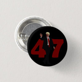 47 TRUMP 2024 RONDE BUTTON 3,2 CM