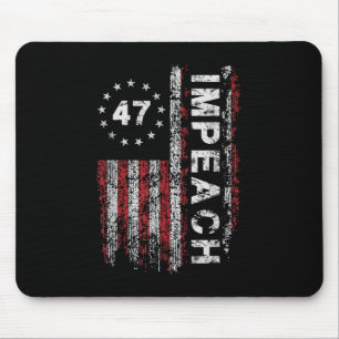47 Trump 47e President Amerikaanse vlag Muismat