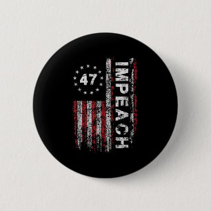 47 Trump 47e President Amerikaanse vlag Ronde Button 5,7 Cm