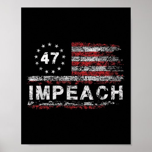 47 Trump 47e President VS Poster (Voorkant)