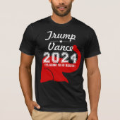 47 Trump J.D. Vance 2024 T-shirt (Voorkant)