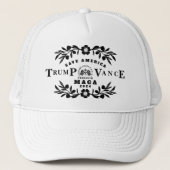 47 Trump J.D. Vance 2024 Trucker Pet (Voorkant)