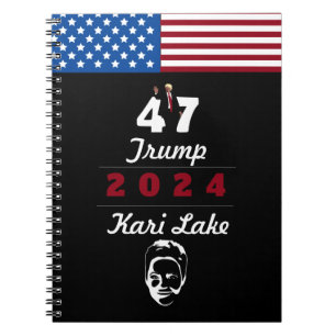 47 Trump Kari Lake 2024 Notitieboek