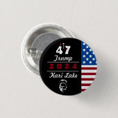 47 Trump Kari Lake 2024 Ronde Button 3,2 Cm (Voorkant /achterkant)