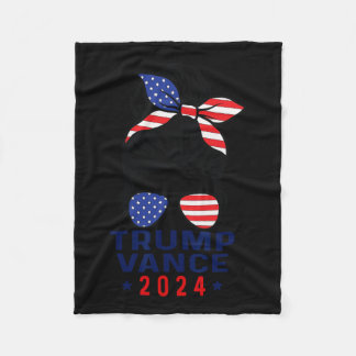 47 Trump Vance 2024 VP America Verkiezing Vrouwen  Fleece Deken
