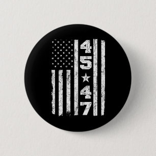 47 Verkiezingen voor het President van Trump  in d Ronde Button 5,7 Cm