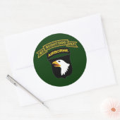 47e IPSD - 101e Airborne Ronde Sticker (Envelop)