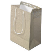 47e Jubileum  doorsnede Gemiddelde Gift Bag Medium Cadeauzakje (Achterkant Gekanteld)