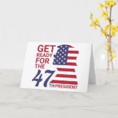 47e President, Amerikaanse vlag Kaart (Gele Bloem)