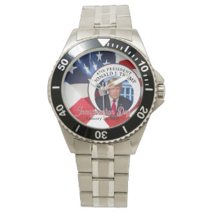 47e President Donald J. Trump Inauguratiedag Horloge