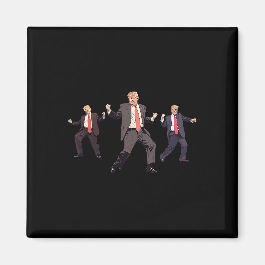 47e president Donald Trump Danst Gewonnen Kom Er M Magneet (Voorkant)