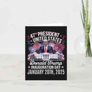 47e President Donald Trump Inauguratiedag 2025 Kaart