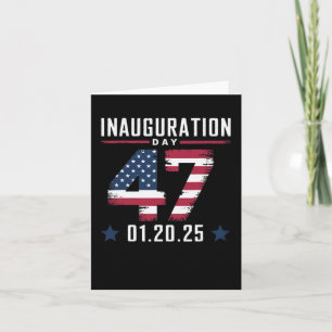 47e President Donald Trump Inauguratiedag 2025 Kaart