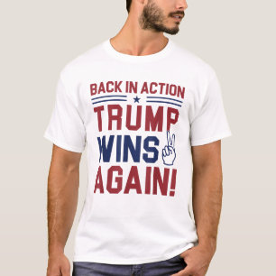 47e President Donald Trump JD Vance We Won T-shirt