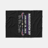 47e President Trump heeft de P gewonnen Fleece Deken (Voorkant (Horizontaal))