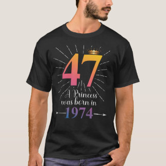 47e verjaardag cadeau 47 jaar t-shirt