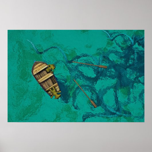 47o9'S 126o43' WL Poster (Voorkant)