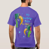 47ste verjaardag t-shirt (Achterkant)