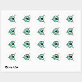 480e TFS Ronde Sticker (Vel)