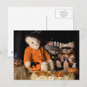 4812 Teddy Bear Halloween Briefkaart (Voorkant / Achterkant)